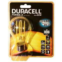 Bec LED Duracell glob,...